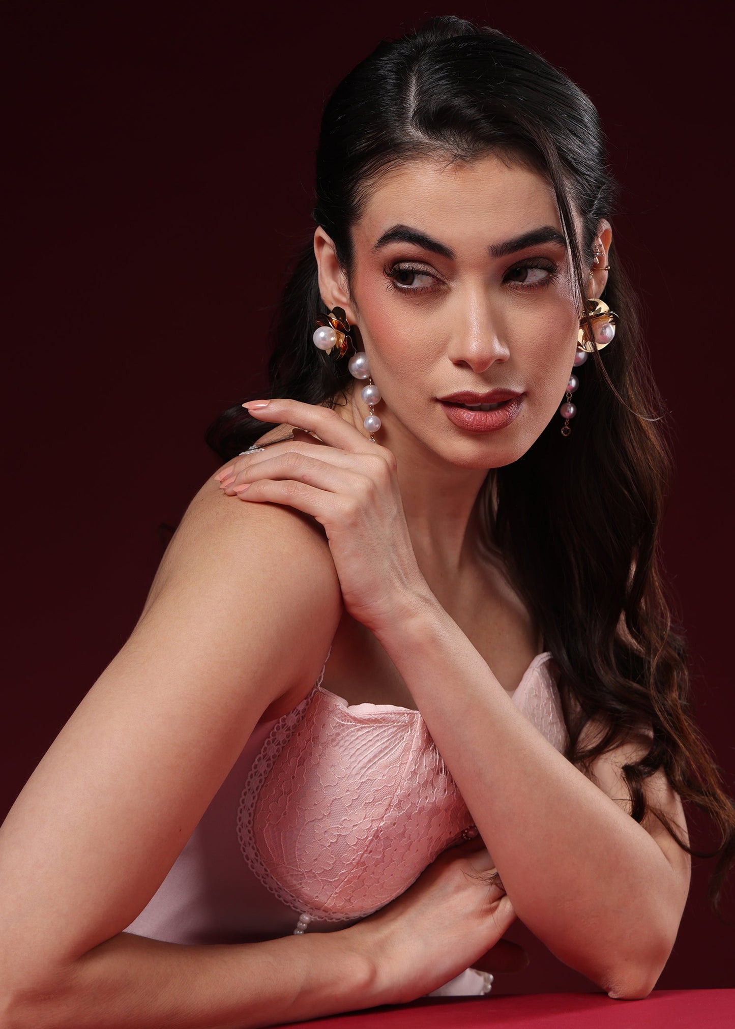 NOVOO DROP BEAD EARRING