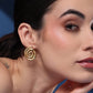 SPIRAL STUD EARRING
