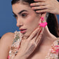 PINK HEART EARRINGS