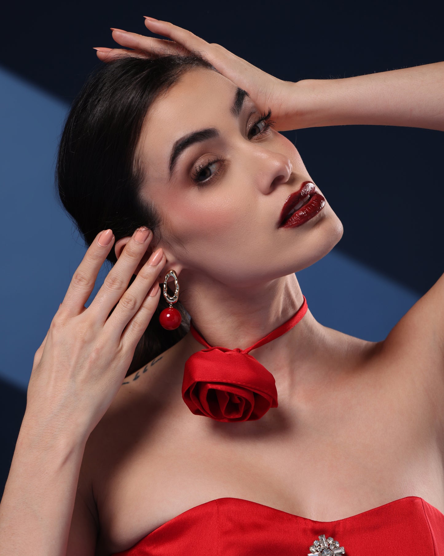 CHERRY DROP EARRINGS