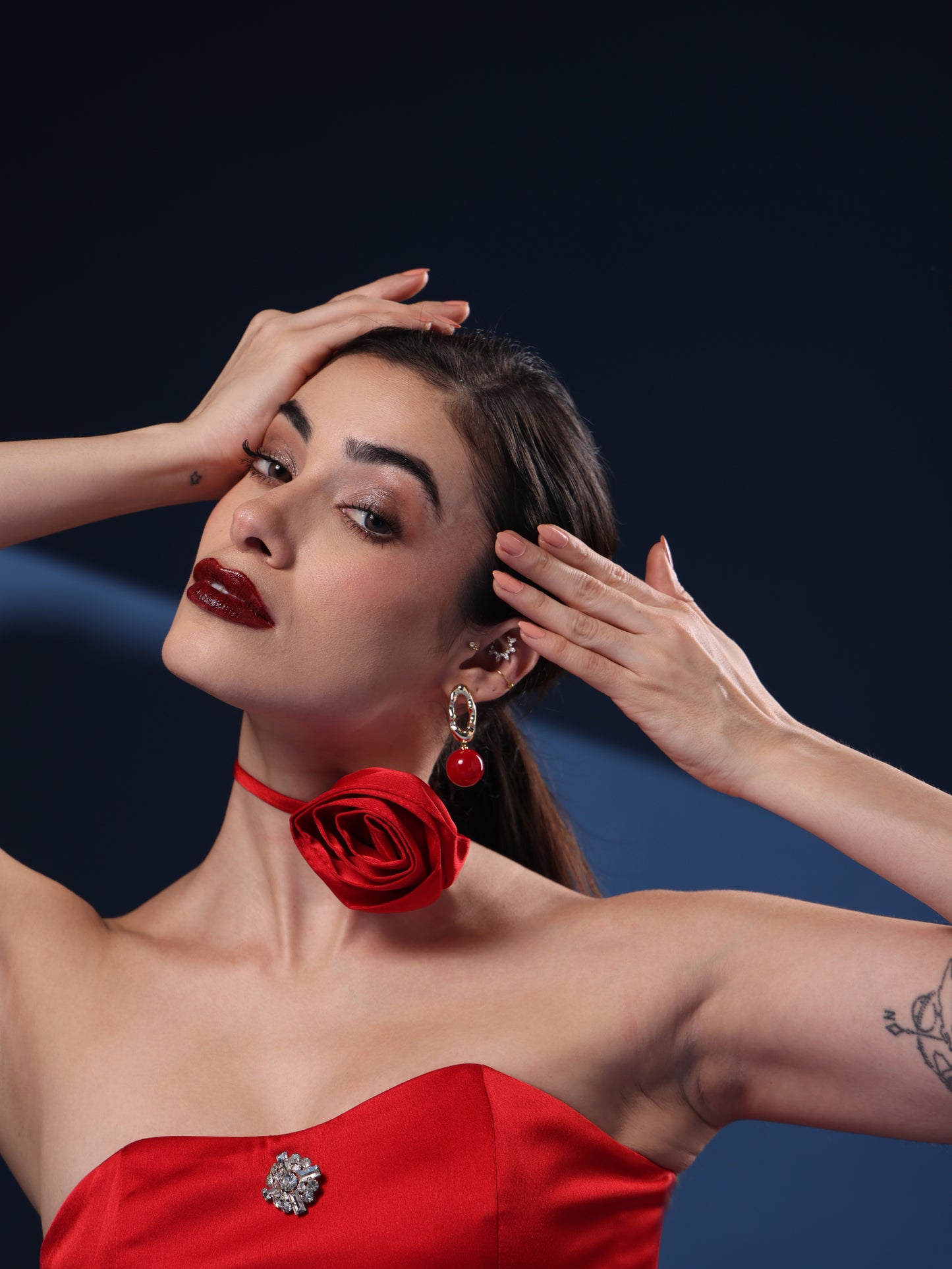 CHERRY DROP EARRINGS