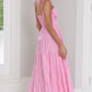 COTTON PINK CANDY SUMMER DRESS