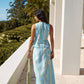 SEASHORE VEST TOP-SKIRT SET