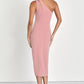 BLUSH PINK MIDI DRESS