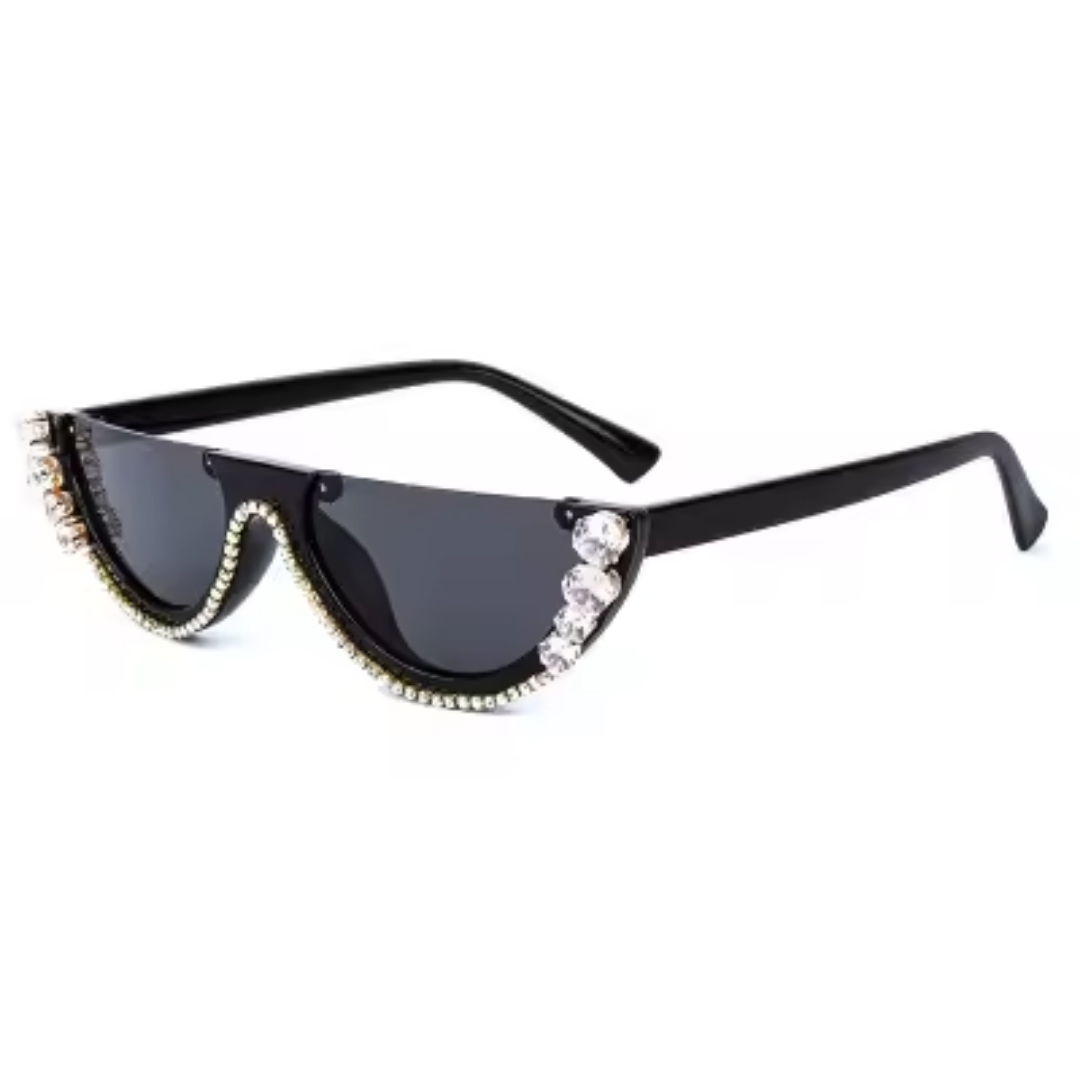 RHINESTONE DIAMOND GLASSES