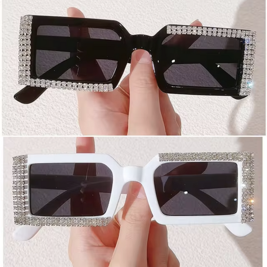 DIAMOND INLAID SUNGLASSES