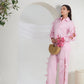 BLOOM PINK TIE KNOTS CO-ORD