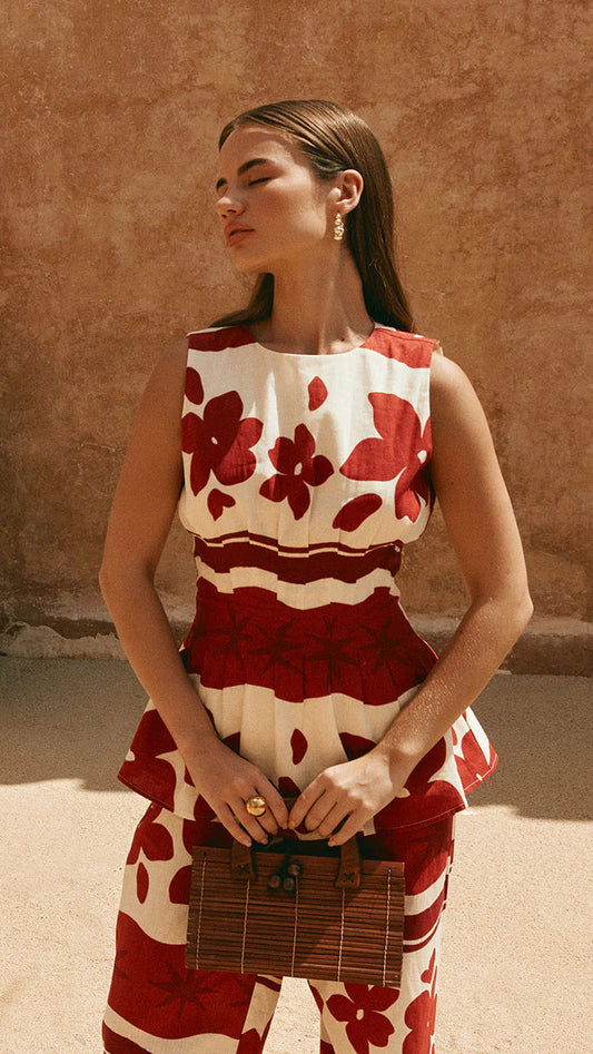 CRIMSON LONG CO-ORD