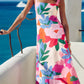 IRIS PINK FLORAL SUMMER DRESS