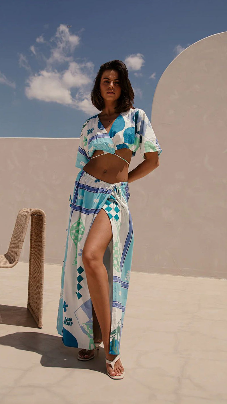 BLUE SHADE CO-ORD