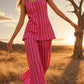 BLUSH STRIPE CO-ORD
