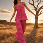 BLUSH STRIPE CO-ORD