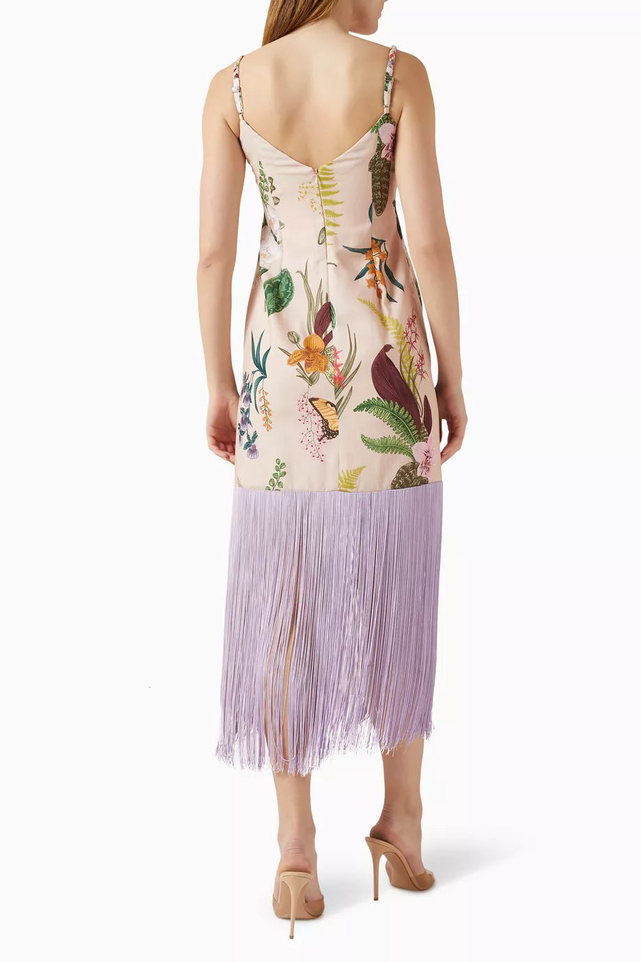 LA PALMA FRINGE DRESS