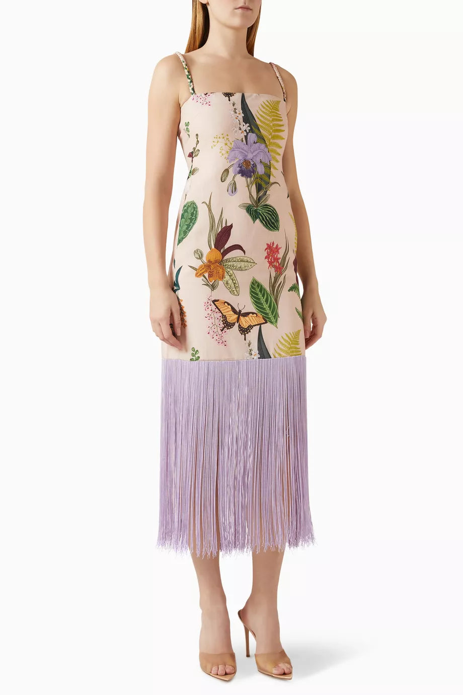 LA PALMA FRINGE DRESS