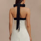 CONTRAST MINI DRESS
