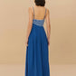 BLUE FISH EMBROIDERED MAXI DRESS