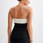 ASYMMETRICAL TOP WITH PLEATED SKIRT CO-ORD