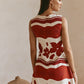 CRIMSON BOW DRESS