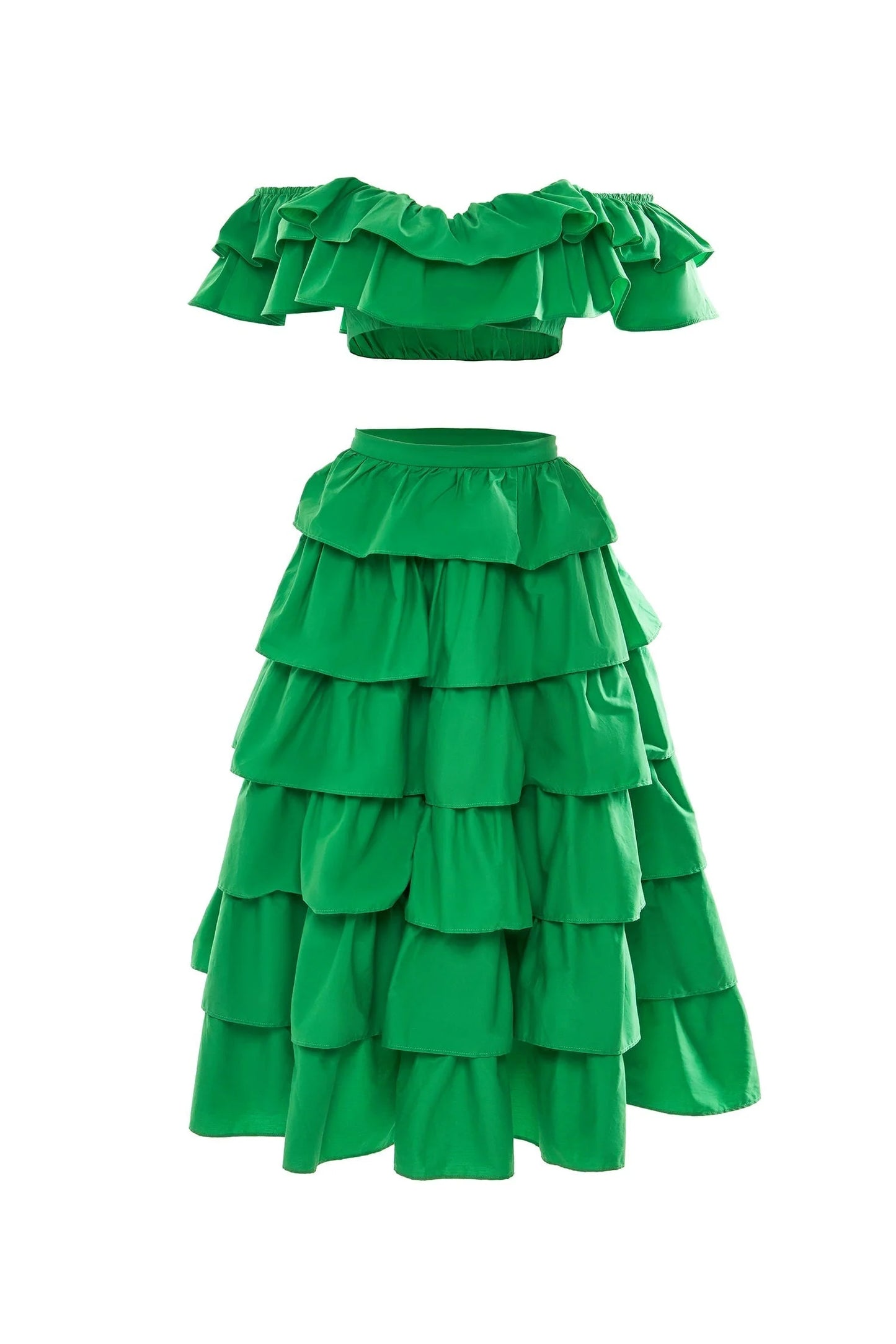 KIA EMERALD RUFFLE CO-ORD