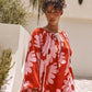 DAISY RED MINI DRESS