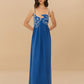 BLUE FISH MAXI DRESS