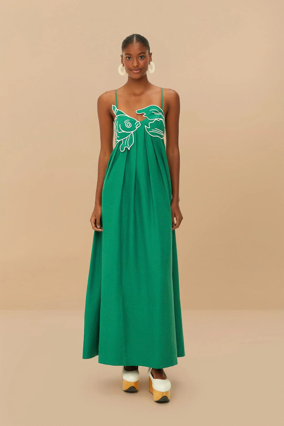 BLUE FISH MAXI DRESS