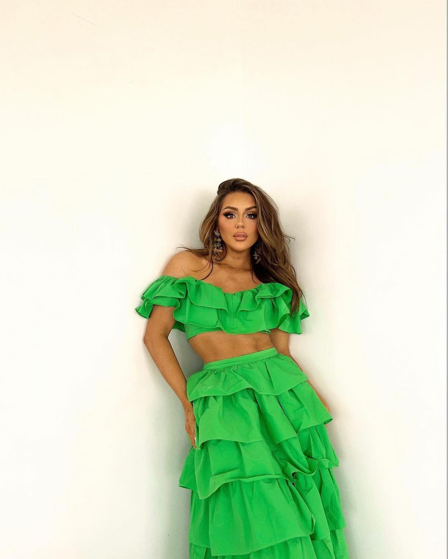 KIA EMERALD RUFFLE CO-ORD