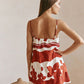 CRIMSON SHORT COORD SET