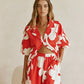 CAROLINE RED CO-ORD