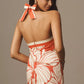 HALTER NECK SUNSET DRESS