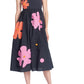 FLORAL APPLIQUE DRESS