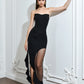 BLACK MESH JAZZ DRESS