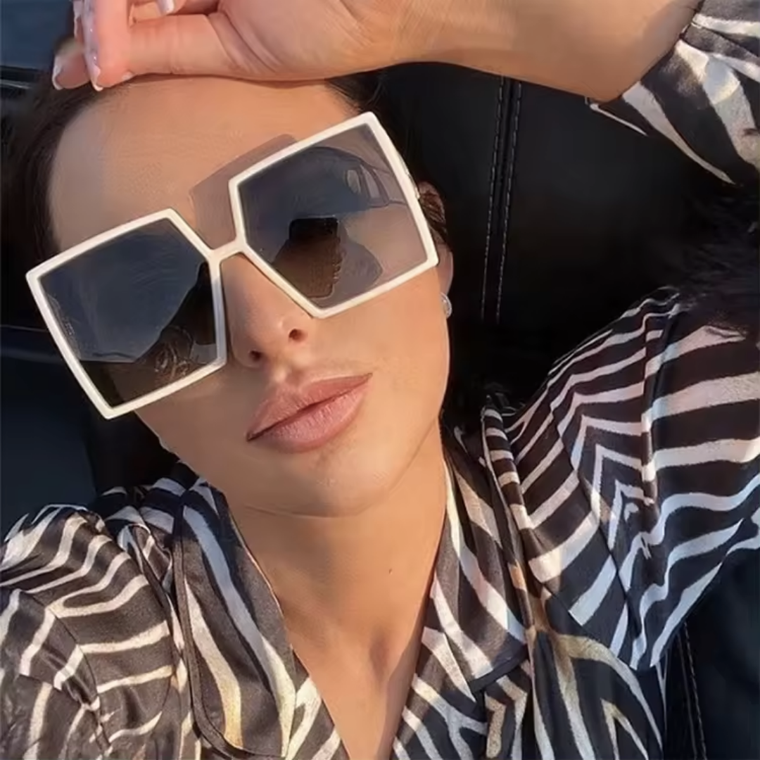 OVERSIZED LUXURY SQUARE SUNGLASSES