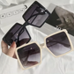 OVERSIZED LUXURY SQUARE SUNGLASSES