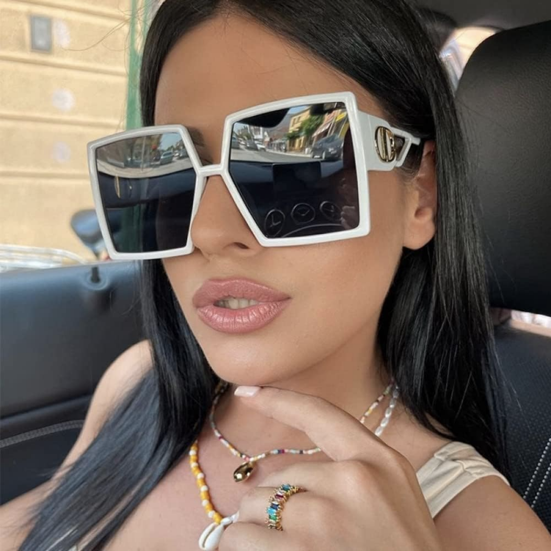 OVERSIZED LUXURY SQUARE SUNGLASSES