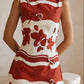 CRIMSON BOW DRESS
