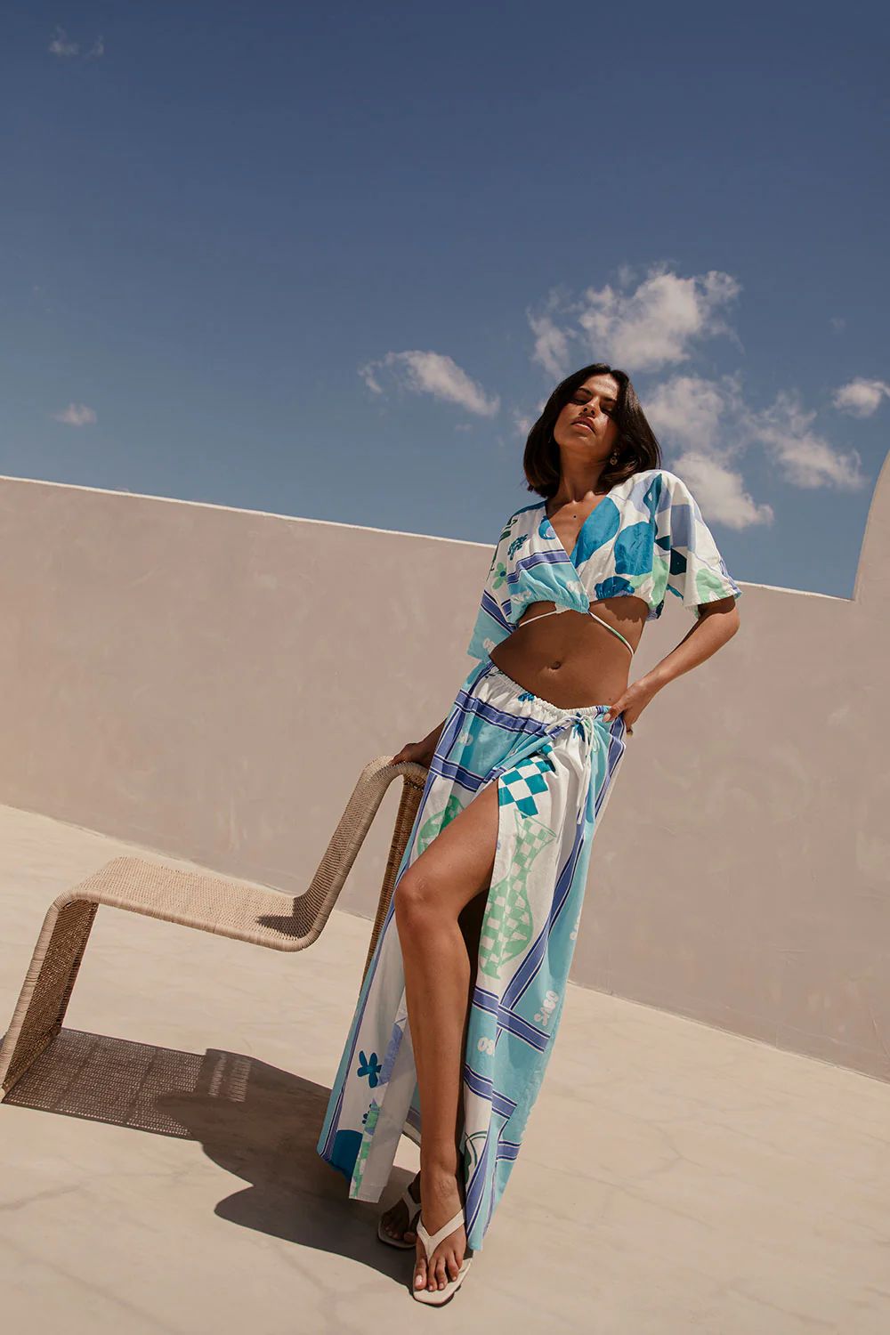 BLUE SHADE CO-ORD