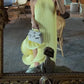 ROMANTIC YELLOW BRUNCH DRESS