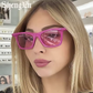 PINK SMALL FRAME GLASSES