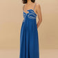 BLUE FISH EMBROIDERED MAXI DRESS