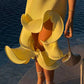ROMANTIC YELLOW BRUNCH DRESS