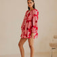 DAISY RED MINI DRESS