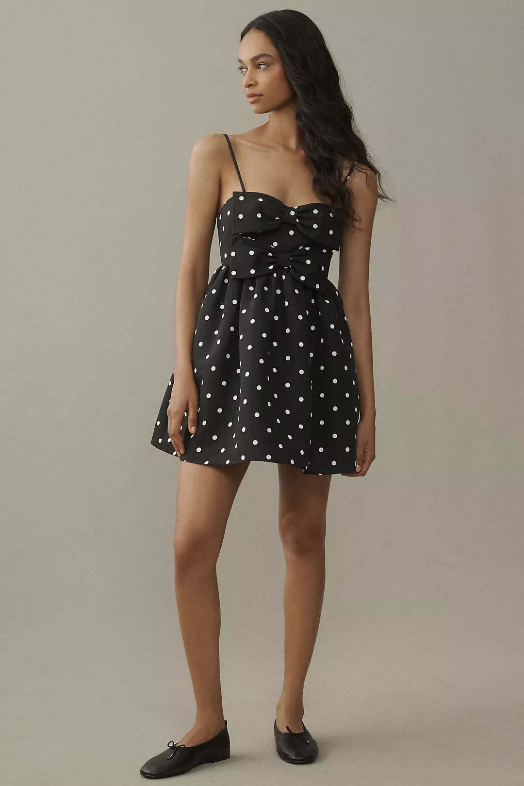 POLKA DOTS MINI DRESS