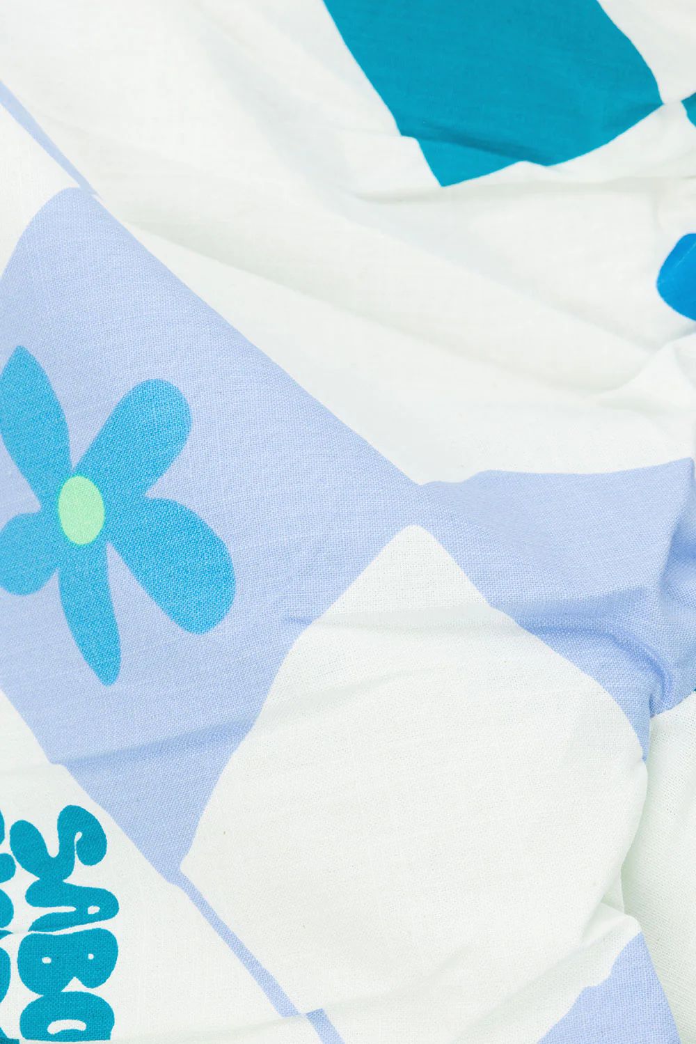 SHADES OF BLUE WRAP SHORT DRESS
