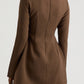 BROWN MUSE DRESS
