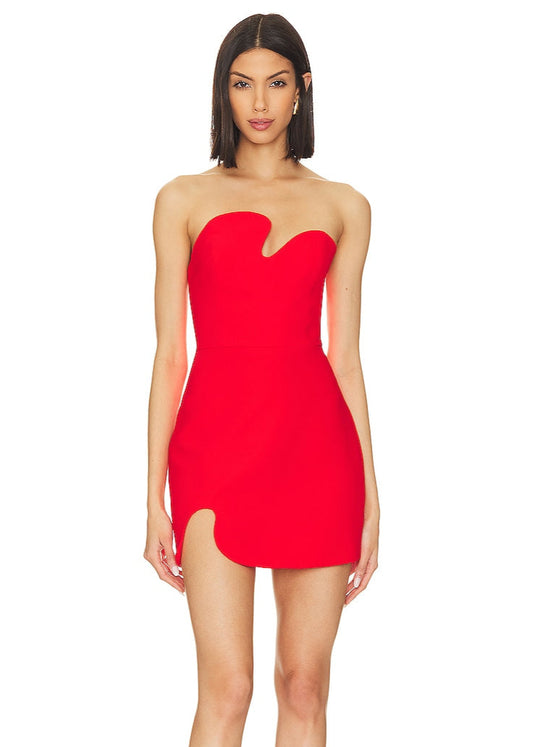 RED LIYA MINI DRESS