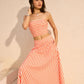 ORANGE STRIPED CO-ORD SET
