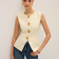 CHIC BUTTON VEST