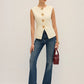 CHIC BUTTON VEST