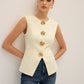 CHIC BUTTON VEST